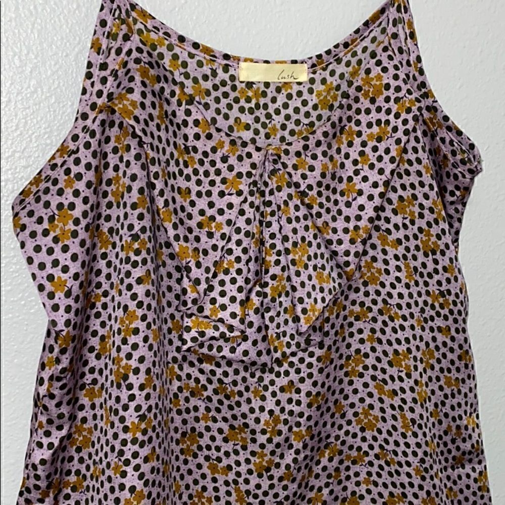 Lush Polka Dot Tank Top